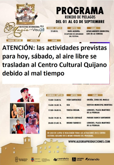 Trasladadas las actividades del XIII ...