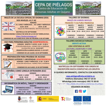 El CEPA de Piélagos abre, hasta el 19 ...