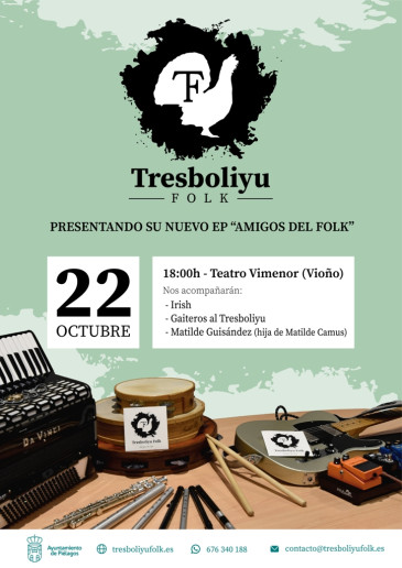 Tresboliyu Folk presentará este ...