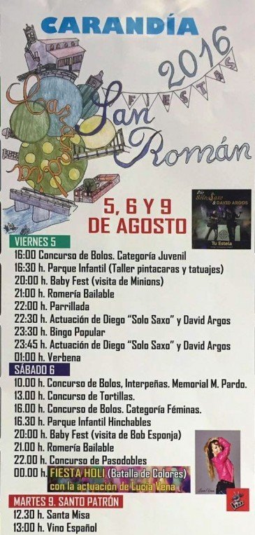 Carandía organizará una Fiesta Holi ...