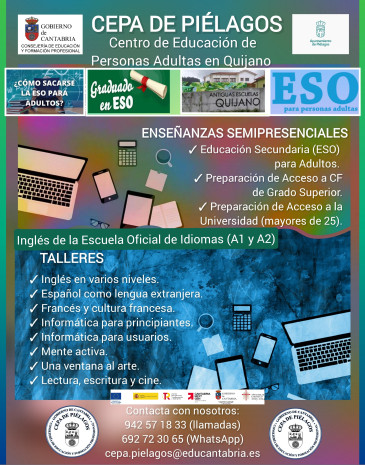 El CEPA de Piélagos abrirá del 22 de ...