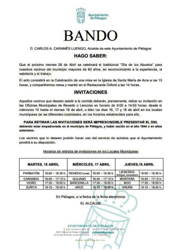 El Ayuntamiento repartirá desde ...