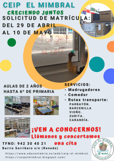 Los colegios El Mimbral y Virgen de ...