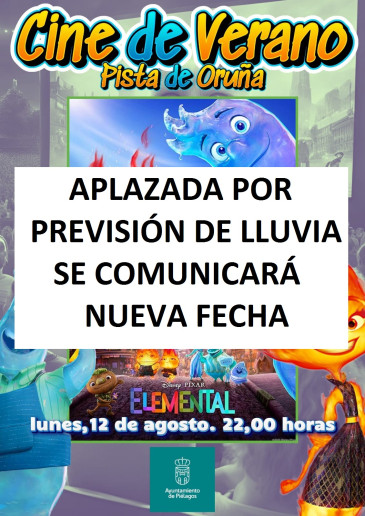 Aplazada por previsión de lluvia la ...