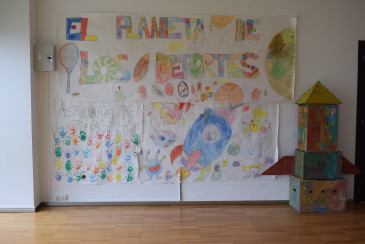 140 niños aterrizaron en Zurita en el ...