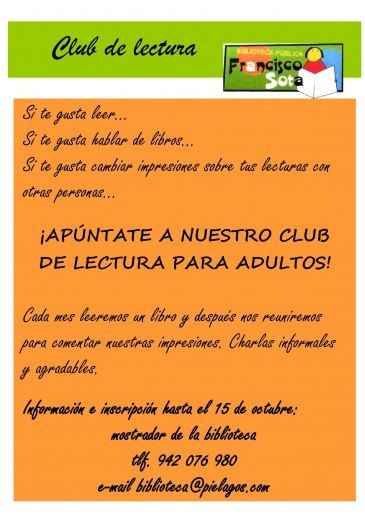 La Biblioteca Municipal Francisco Sota ...