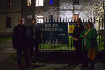 El primero de los dos belenes ...