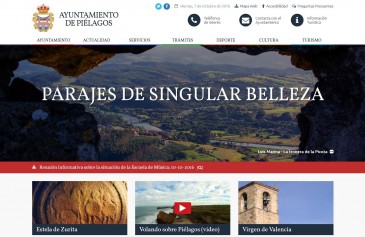 La página web del Ayuntamiento de ...