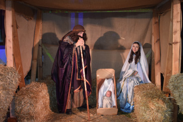 Más de un centenar de figurantes ...