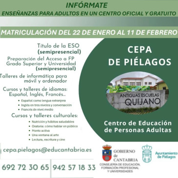 Abierto, hasta el 11 de febrero, la ...