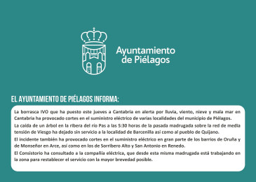 El temporal provoca cortes en el ...