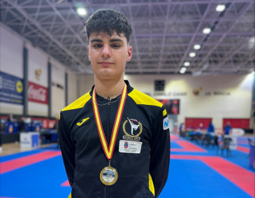 El deportista del Club Kime de Boo de ...