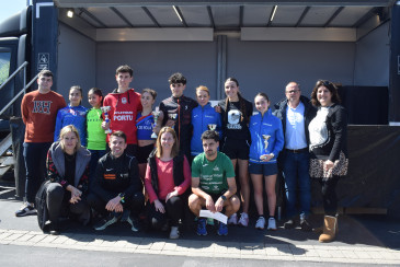 Irene Pelayo y Aarón Ceballos, ...