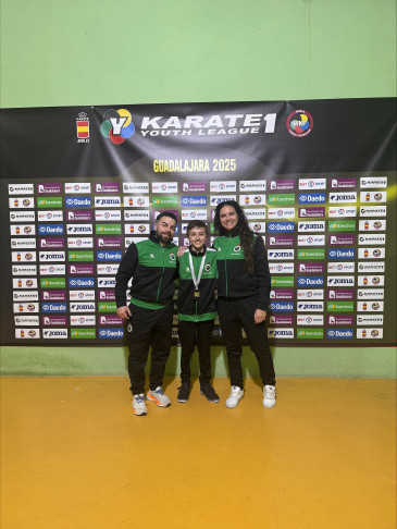 Gabriel Trueba del Club de kárate Kime ...