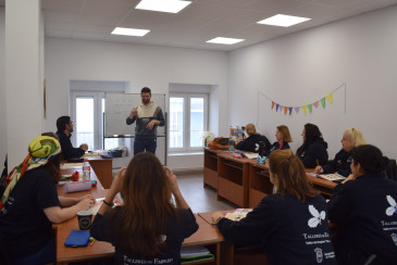 Participantes en el Taller de Empleo ...