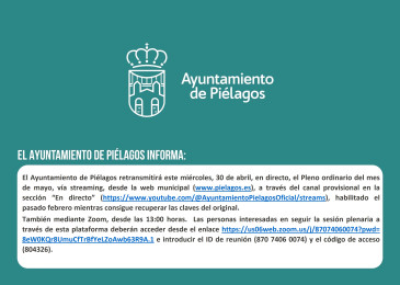 Piélagos retransmitirá este ...