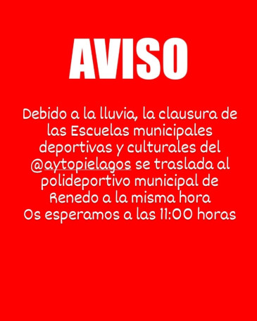 La clausura de las Escuelas municipales ...