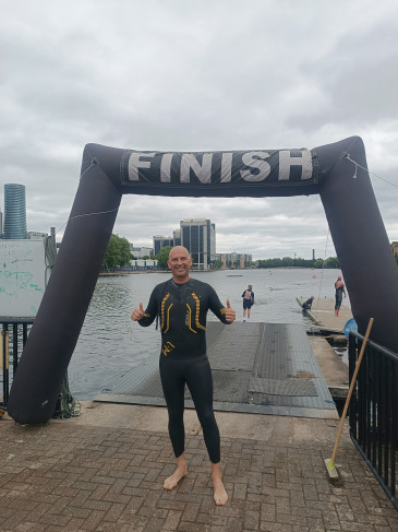 Rubén Pérez finaliza la Travesía ...