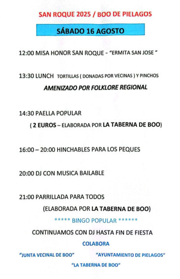 Boo de Piélagos acogerá este sábado ...