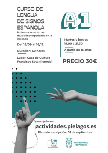 Piélagos impartirá, a partir del 18 ...