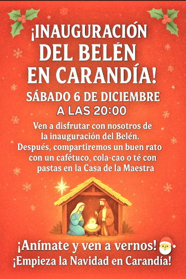 Carandía celebrará mañana, sábado, ...