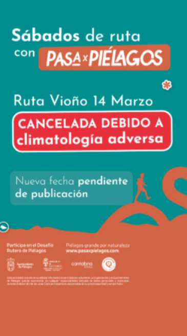 Piélagos cancela la ruta por Vioño ...