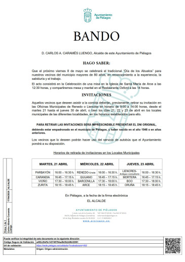 Piélagos comienza a repartir las ...