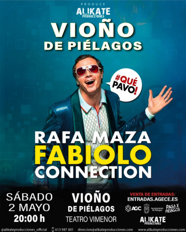 El polifacético artista Rafa Maza, ...