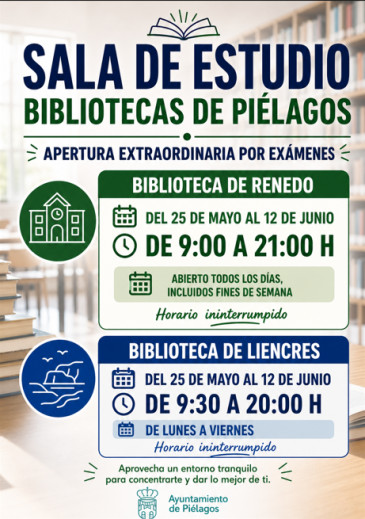 Piélagos abrirá del 25 de mayo al 12 ...