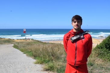 Miguel Sanz, socorrista en la playa de ...