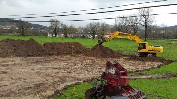Comienzan los trabajos de urbanización ...