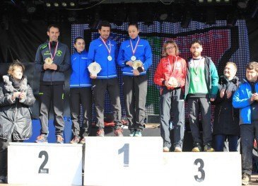 Los atletas del Piélagos Javier Crespo ...