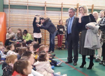 Los alumnos del Colegio Virgen de ...