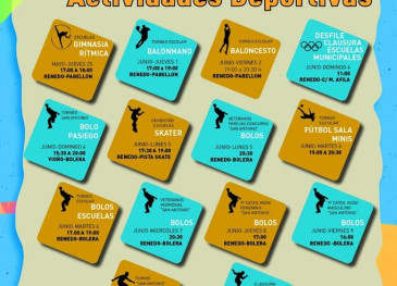 El deporte, protagonista, un año más, ...