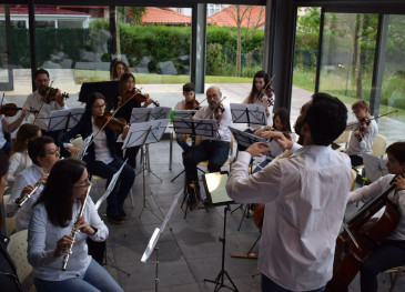 El alumnado de la Escuela municipal de ...