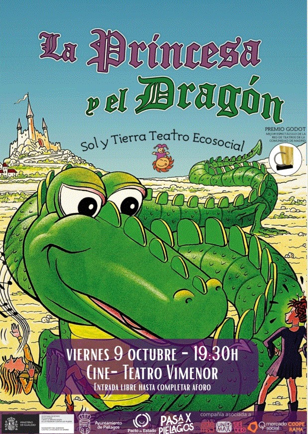 Teatro infantil en Vioño: 'La princesa y el dragón' aborda la superación personal