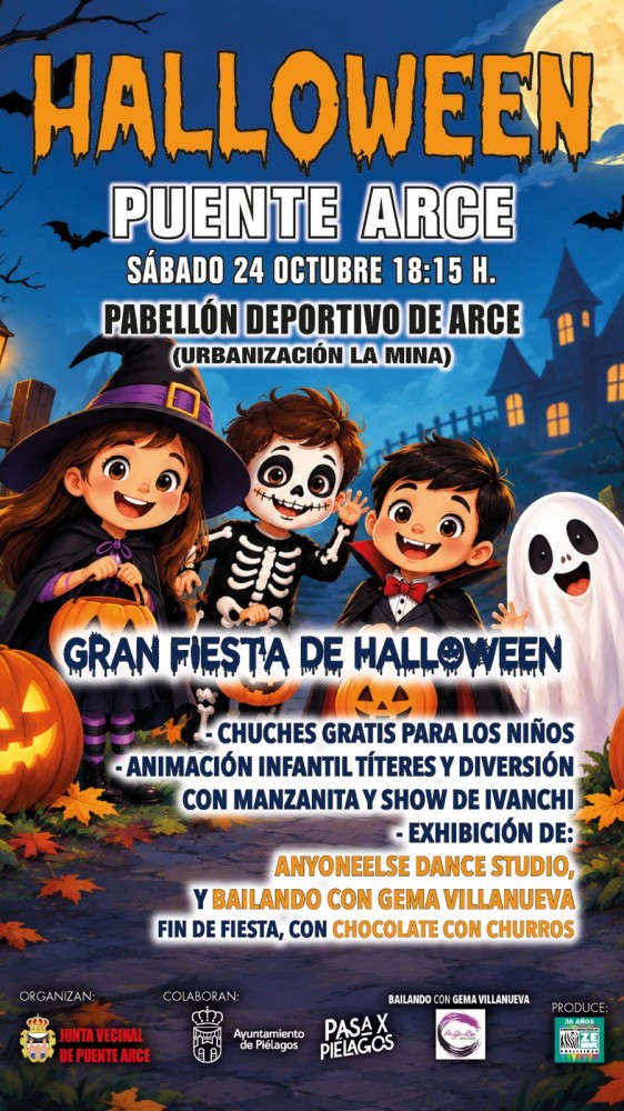 Arce se prepara para una gran fiesta de Halloween el 24 de octubre