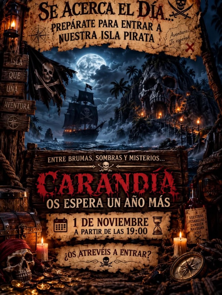 Carandía y Zurita reprograman actividades de Halloween para el 1 de noviembre